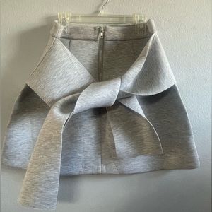 Heather grey skirt